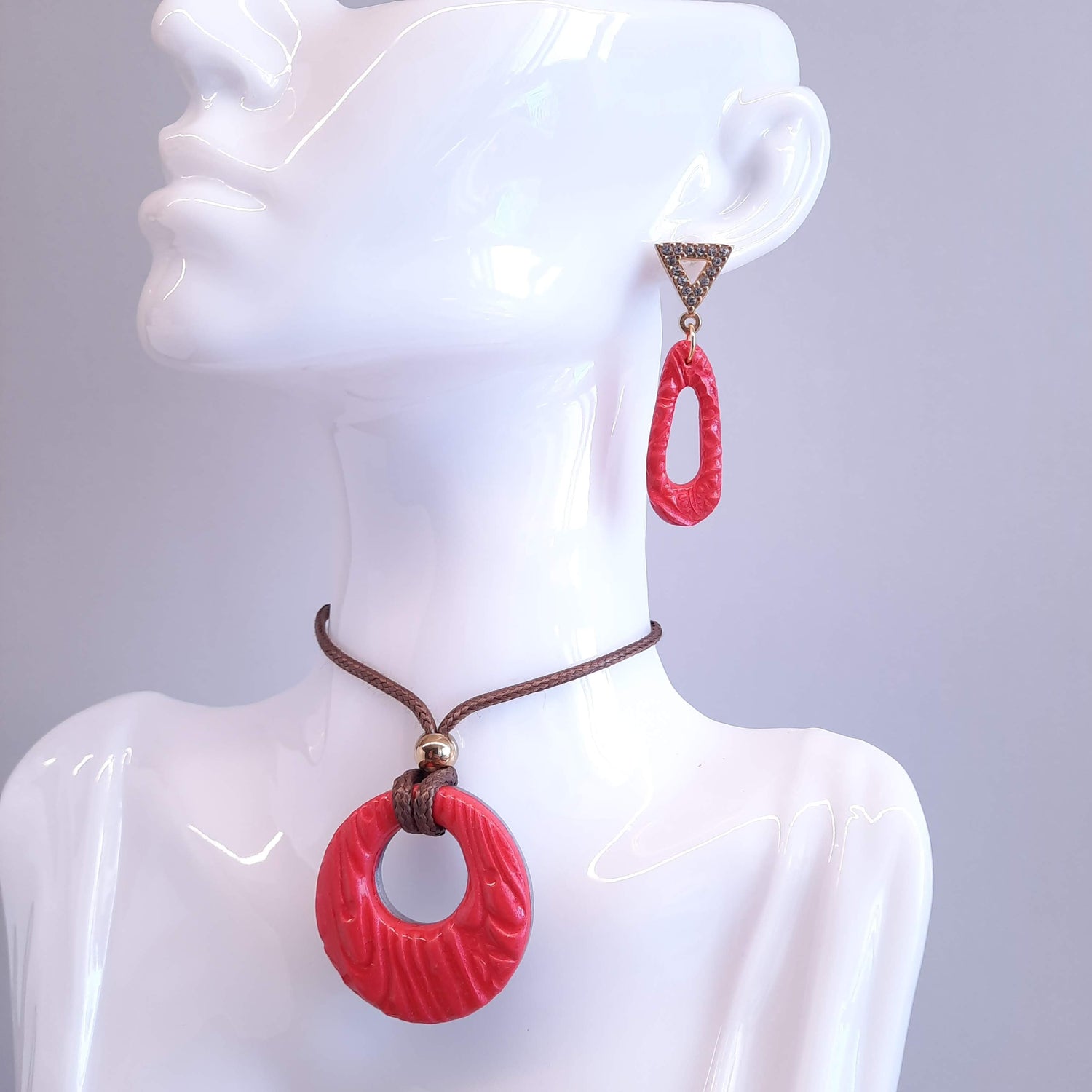 ikigai art bisuteria coleccion rojo