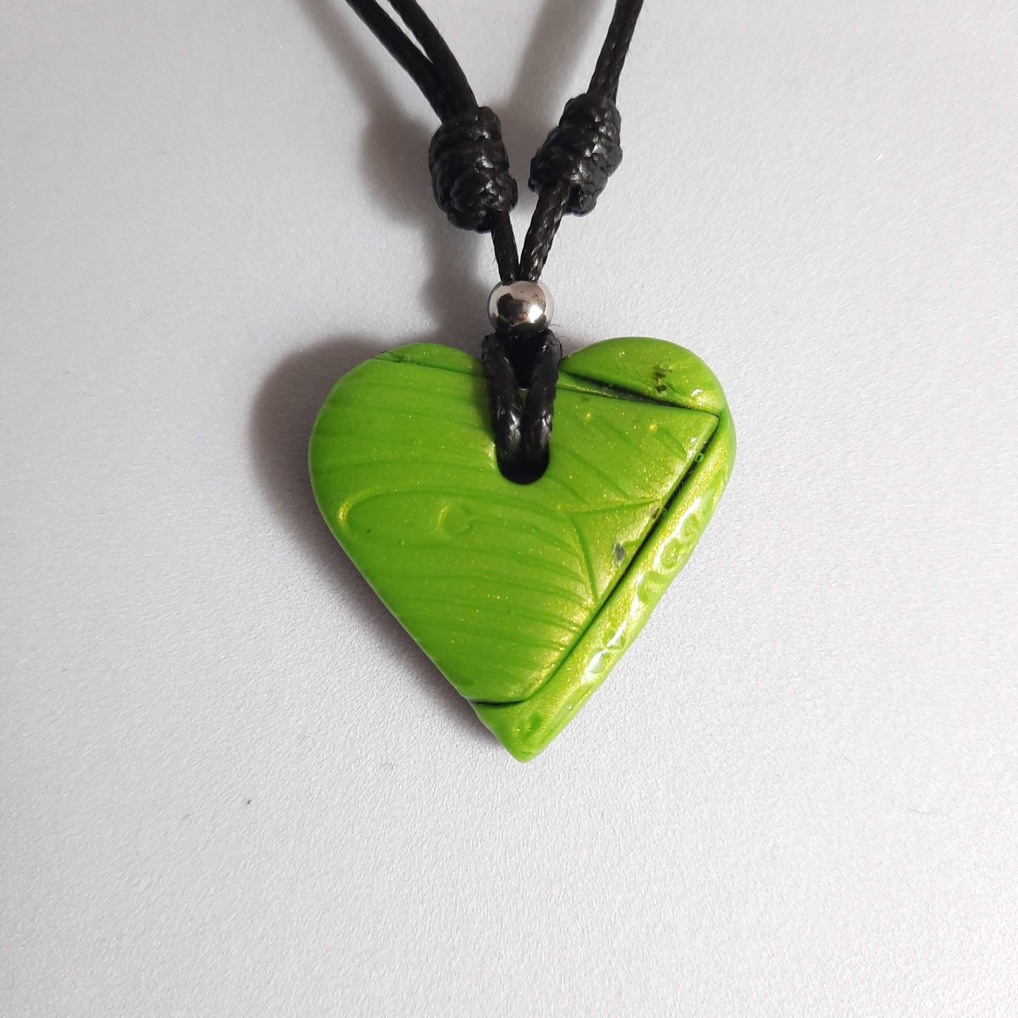 Colgante Corazón Verde Pequeño