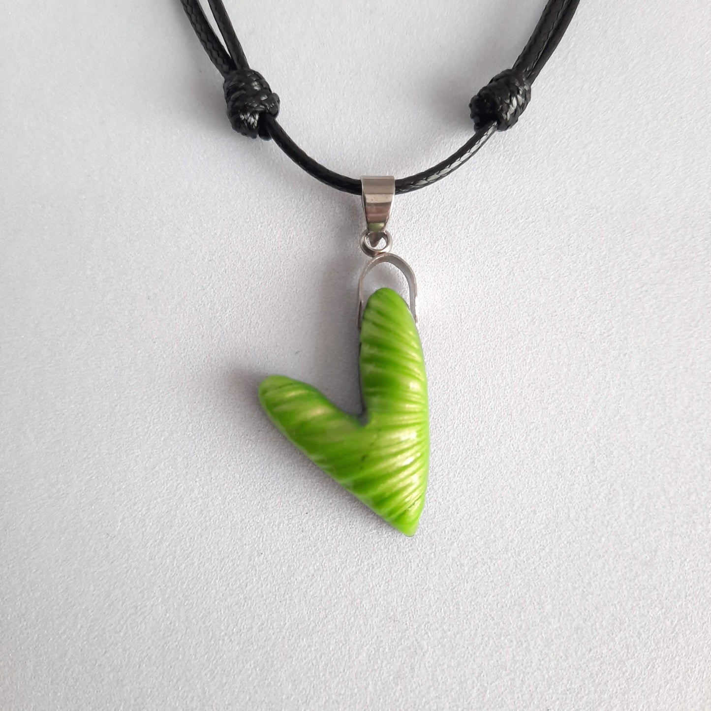 Colgante Corazón Verde Pequeño