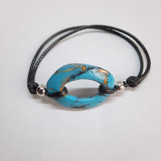 Pulsera Ovalada Turquesa