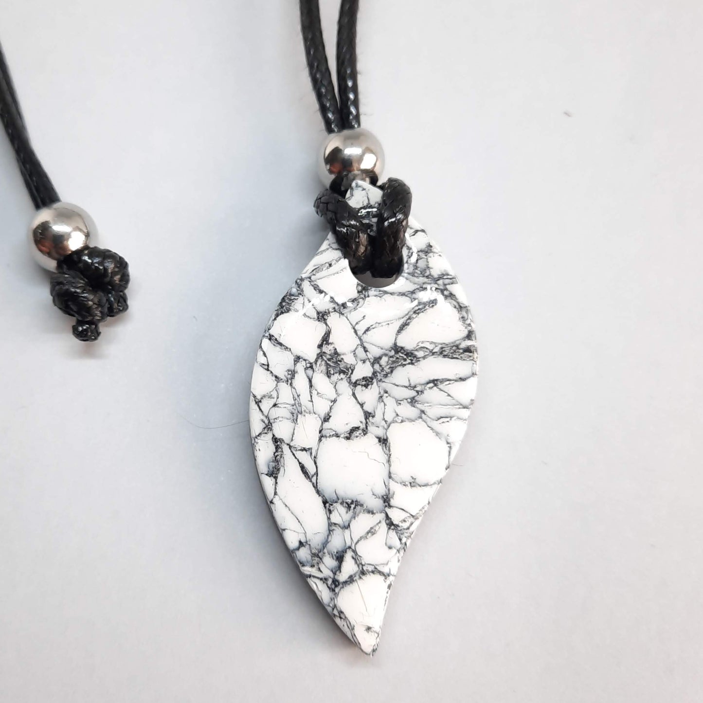 Colgante Fantasy Mediano Blanco Mármol