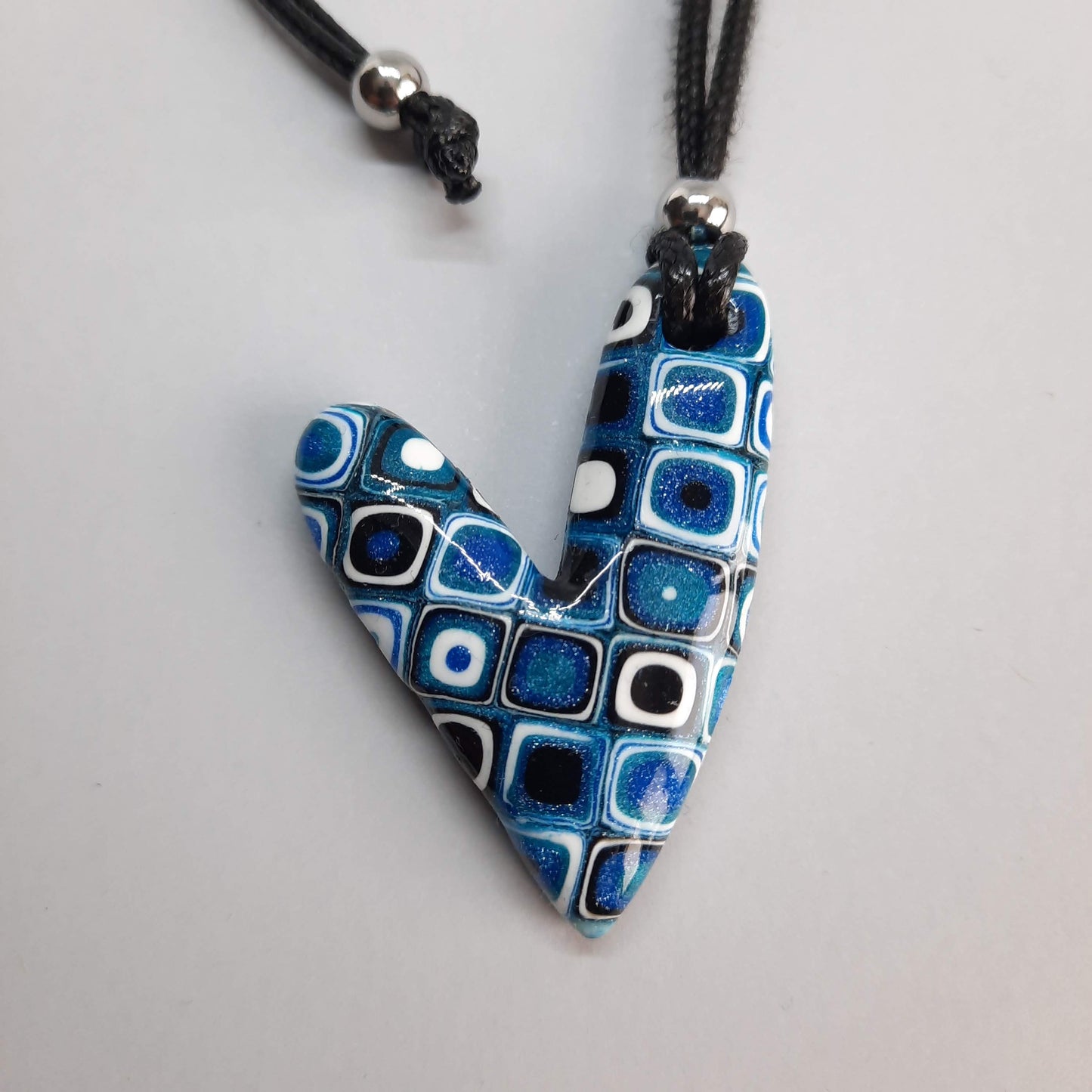 Colgante Corazón Mediano Pasión Azul