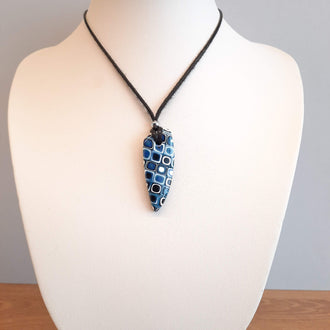 Colgante Triángulo Pasión Azul