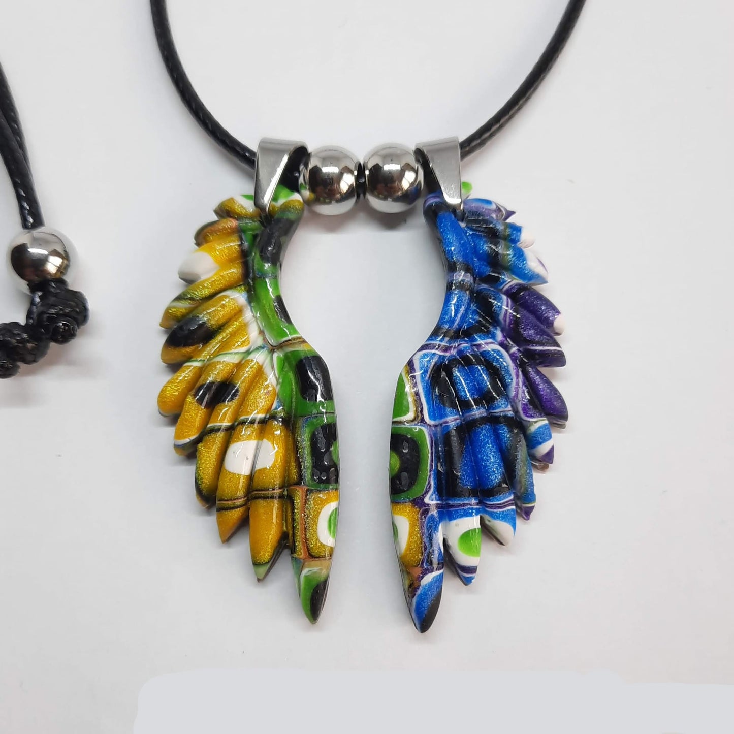 Colgante Alas Arcoíris - Ikigai Art