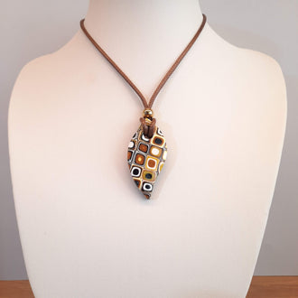 Colgante Barcelona Amarillo Antiguo