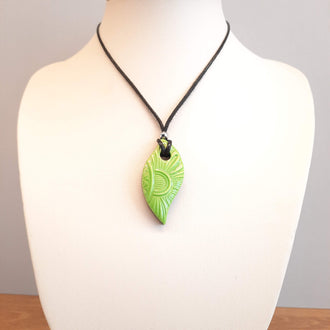 Colgante Barcelona Mediano Verde