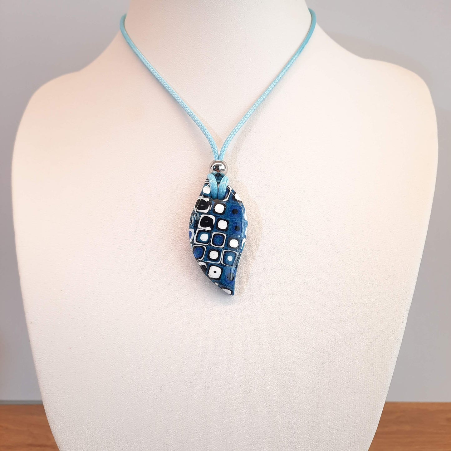 Colgante Barcelona Pasión Azul