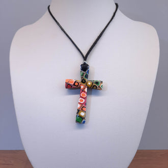 Colgante Cruz Arcoíris