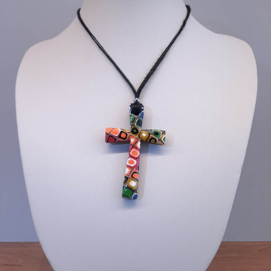 Colgante Cruz Arcoíris