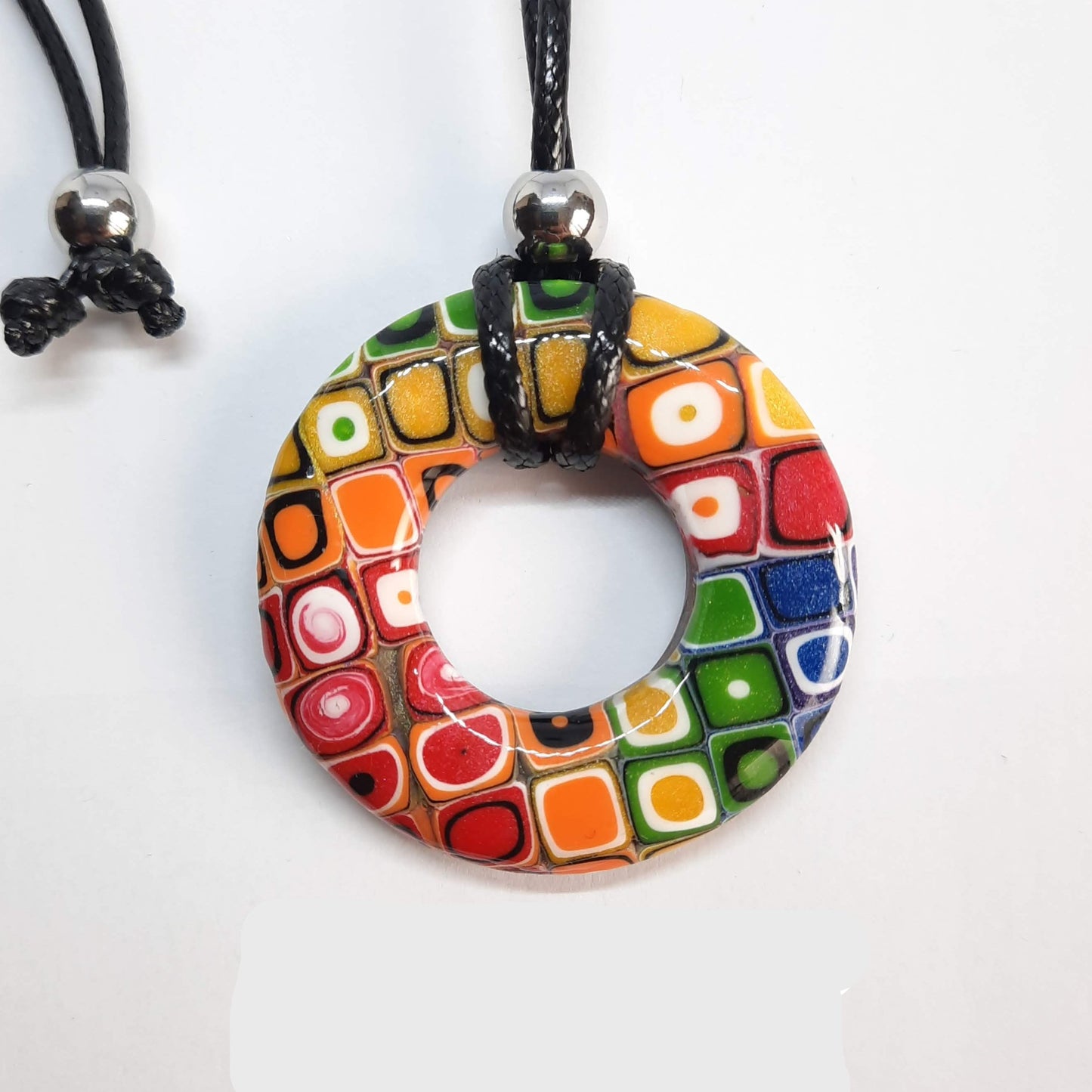 Colgante Donut Mediano Arcoíris