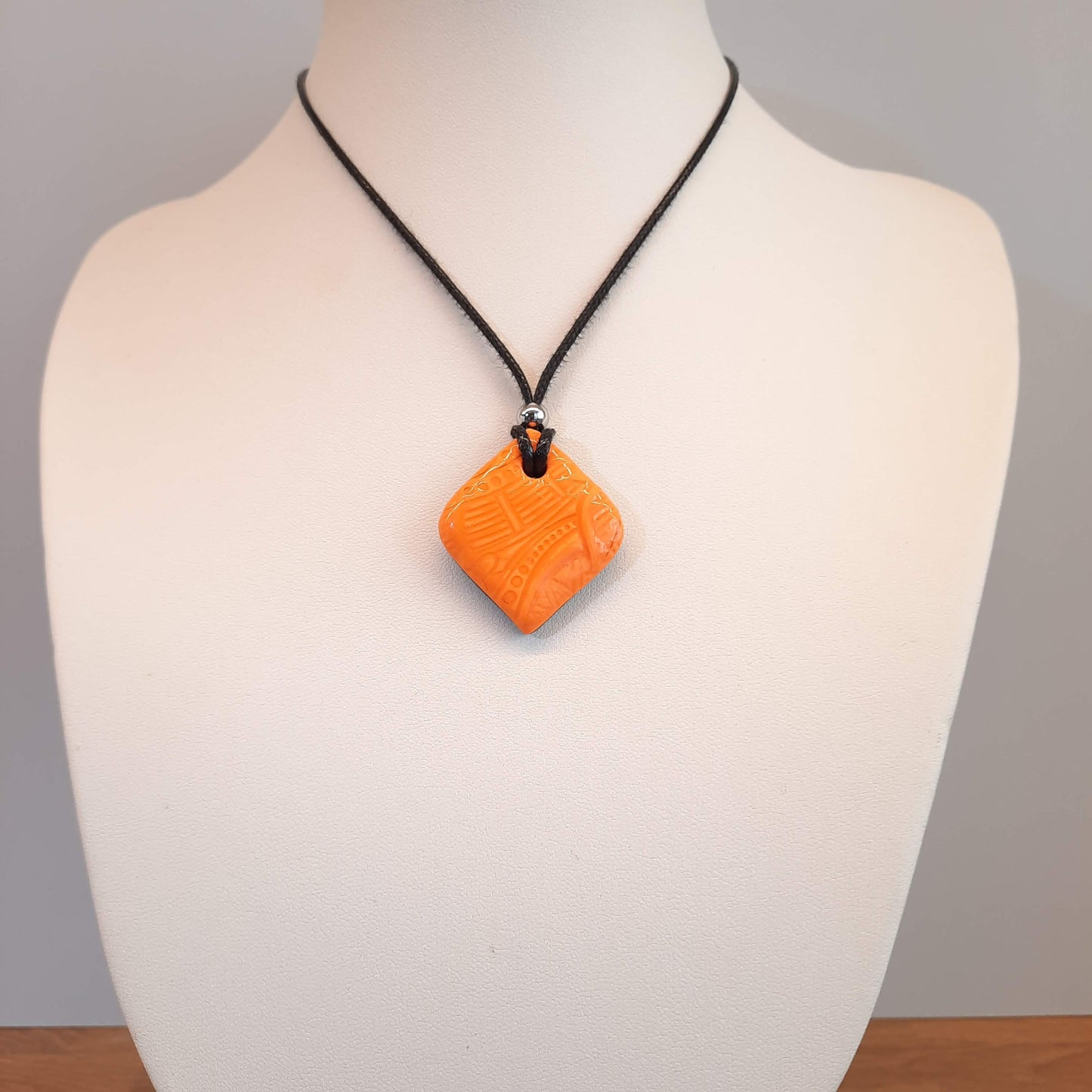 Colgante India Pequeño Naranja