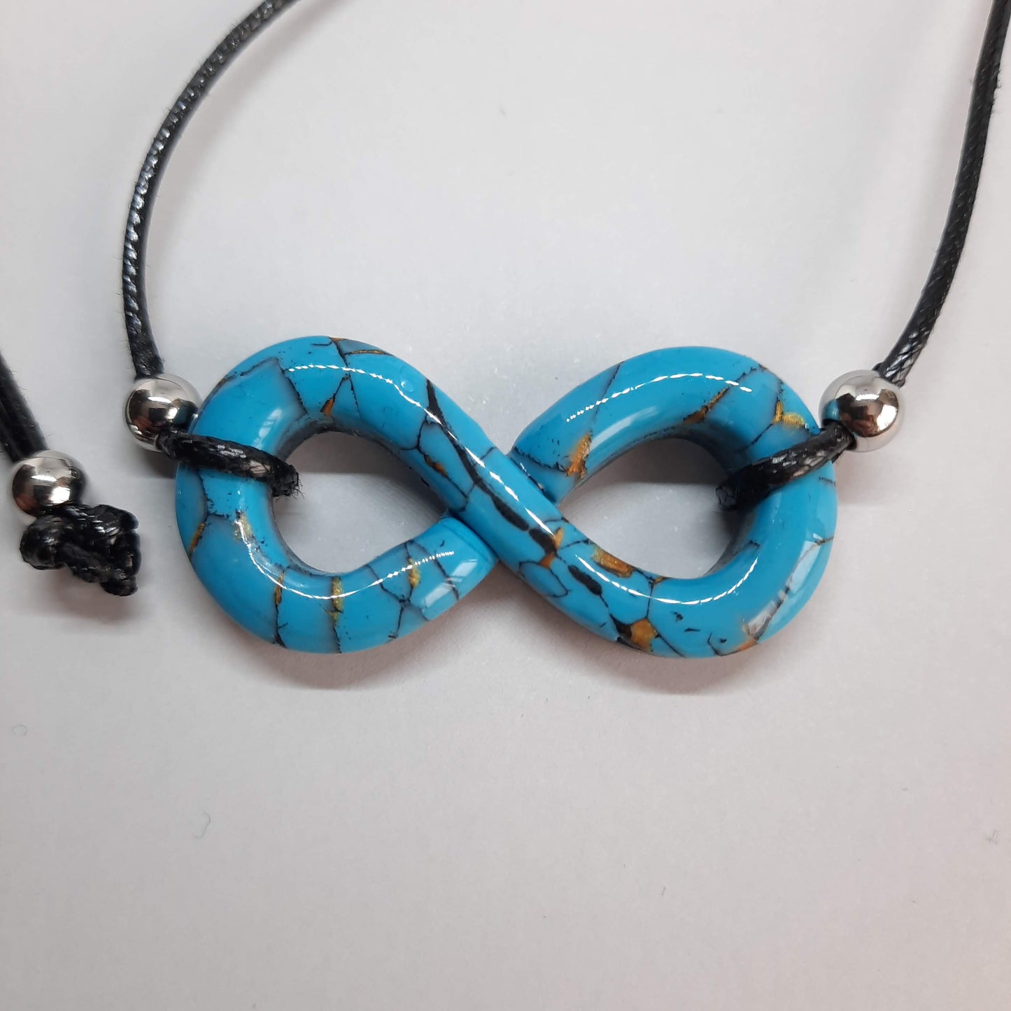 Colgante Infinito Turquesa