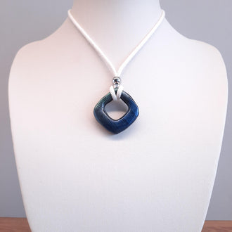 Colgante Lisboa Labradorita Azul