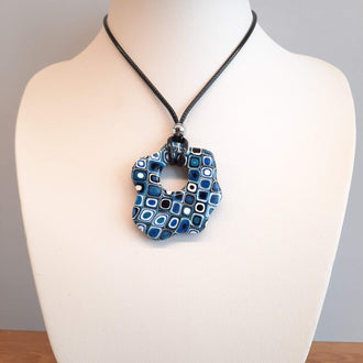 Colgante Nube Pasión Azul