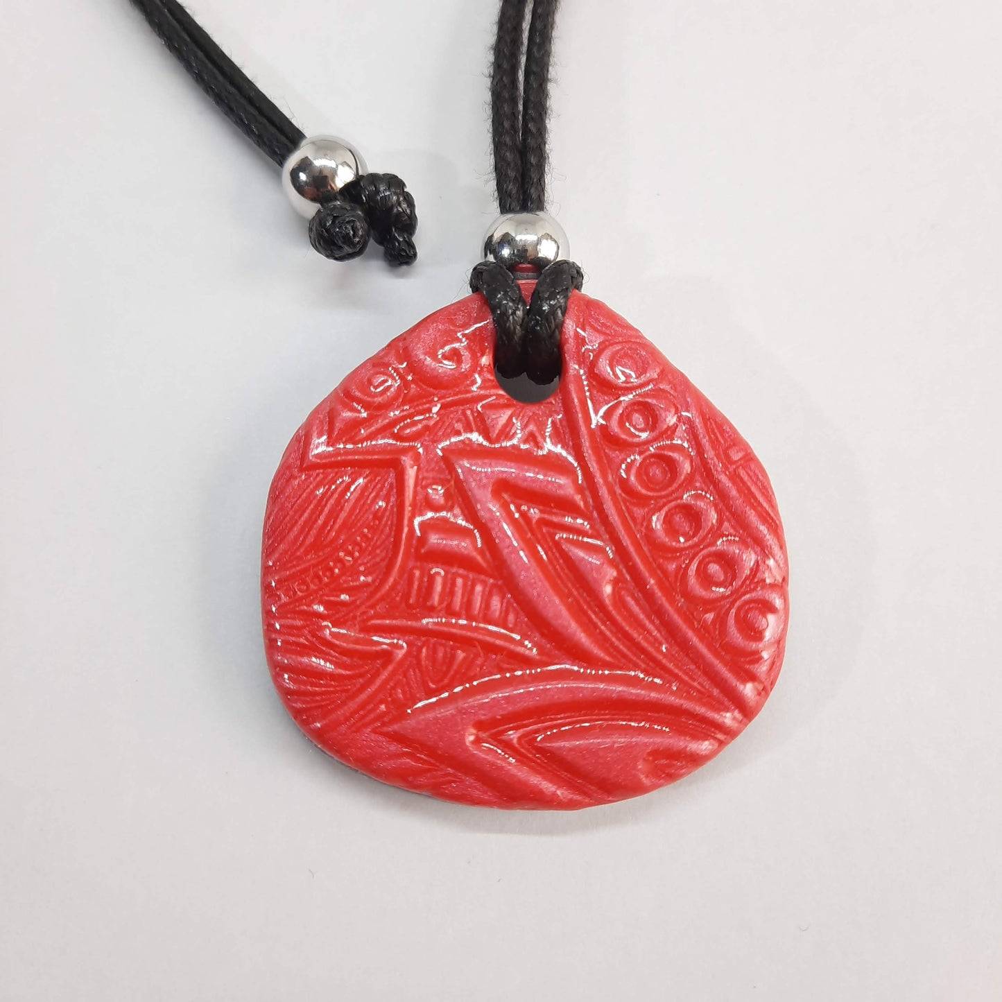 Colgante Palma Rojo