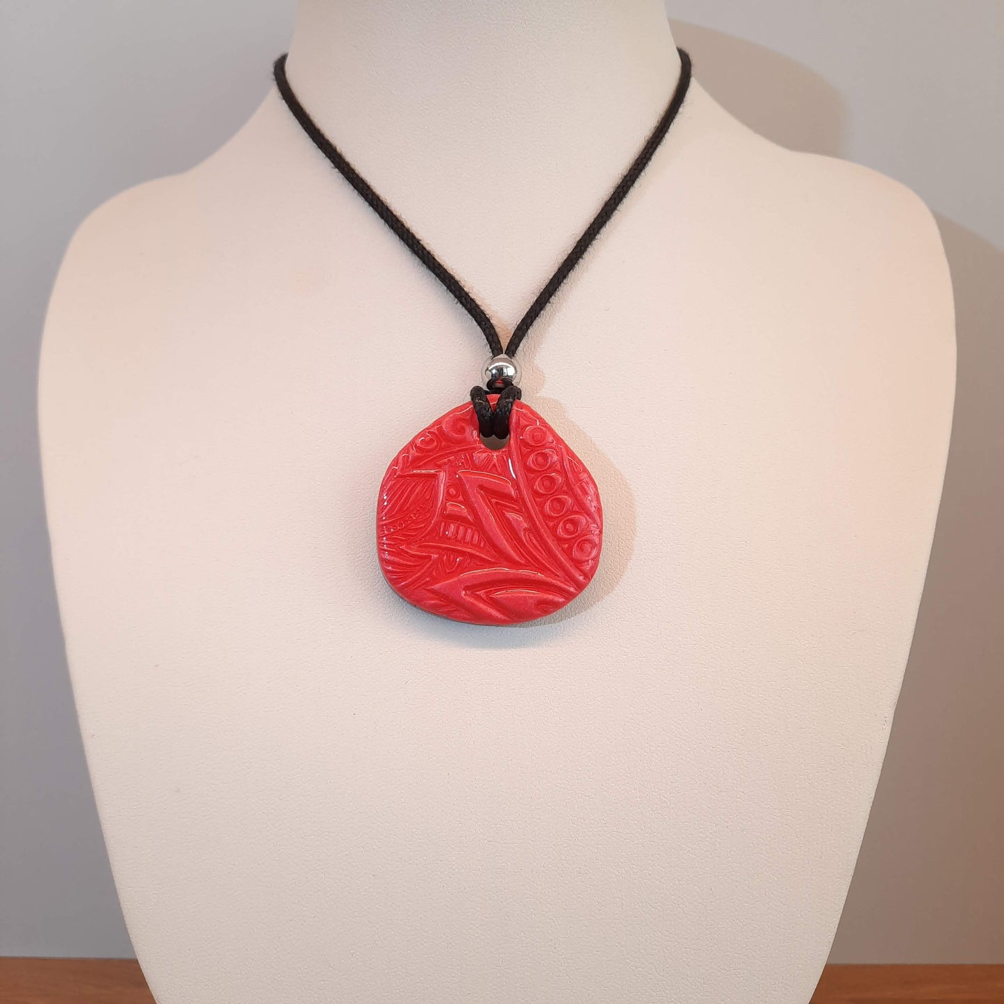Colgante Palma Rojo