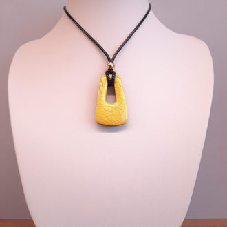 Colgante Trapecio Amarillo