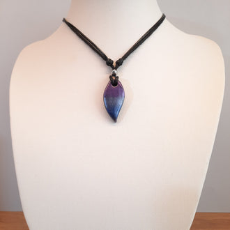 Gargantilla Con Colgante Barcelona Labradorita Violeta