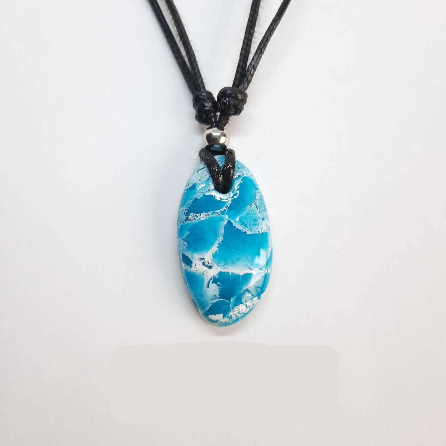 Gargantilla Con Colgante Iris Aguamarina