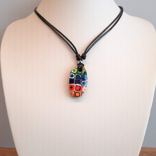 Gargantilla Con Colgante Iris Arcoíris