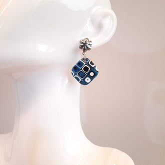 Pendientes Aura Pasión Azul