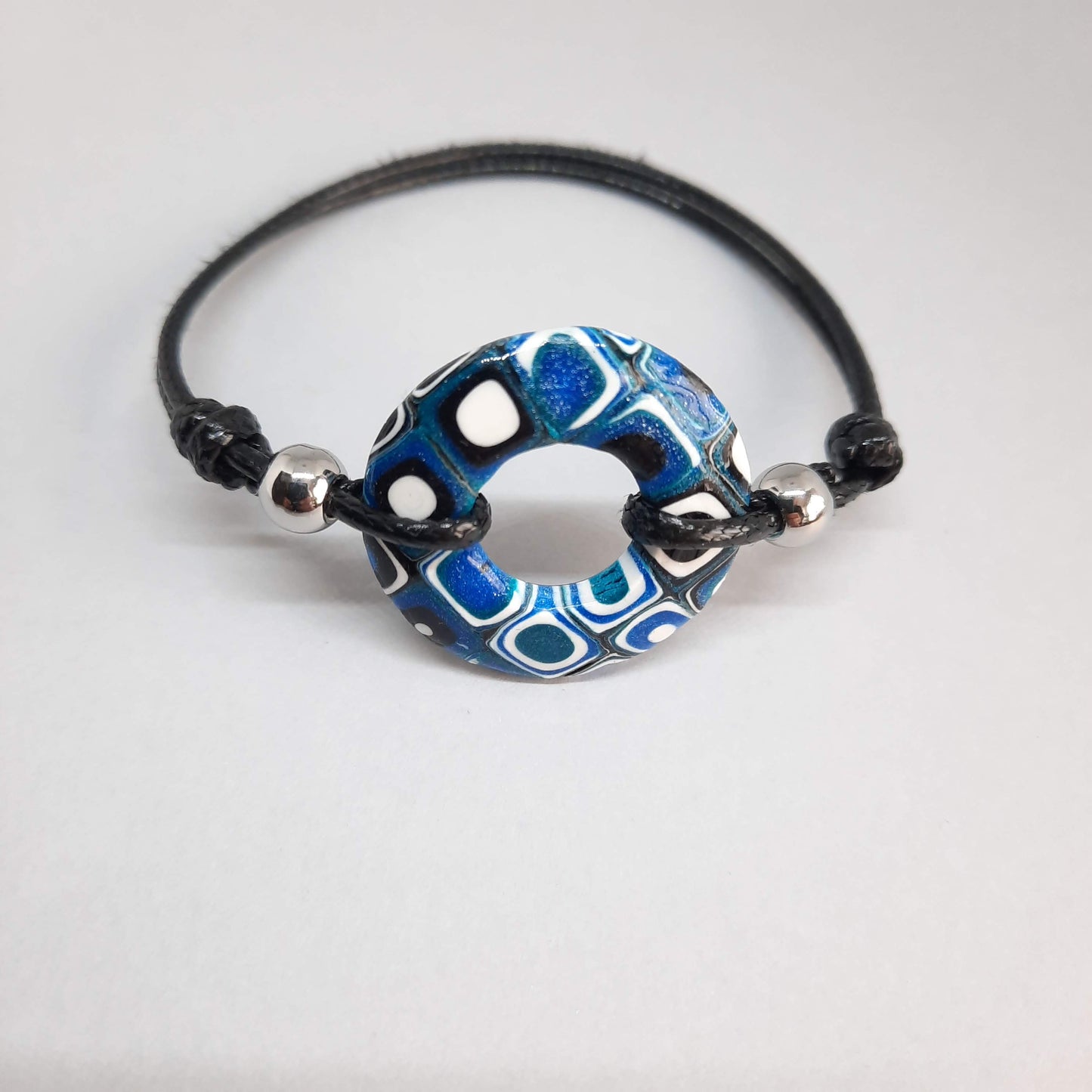 Pulsera Donut Pequeña Pasión Azul