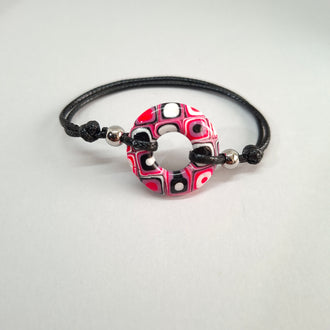 Pulsera Donut Pequeña Rosa Verano