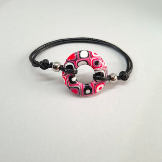 Pulsera Donut Pequeña Rosa Verano