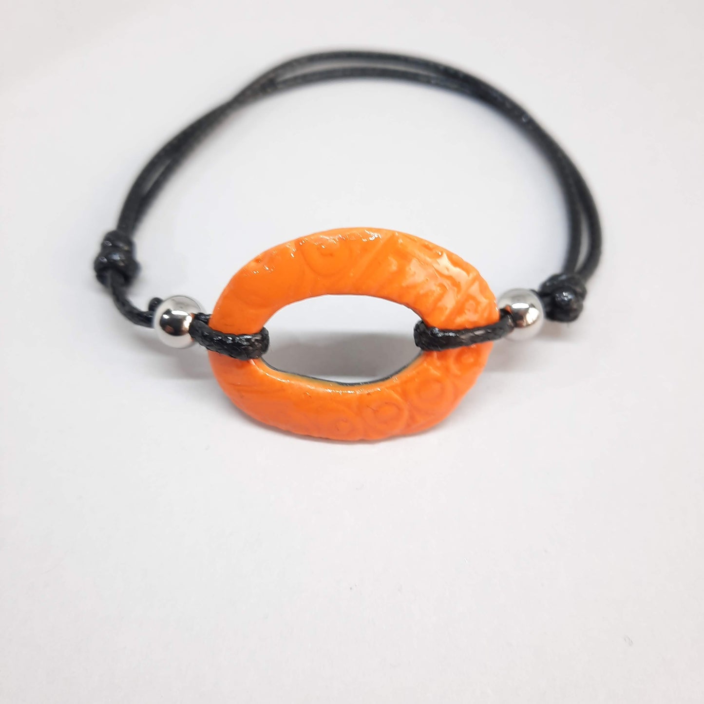 Pulsera Ovalada Naranja
