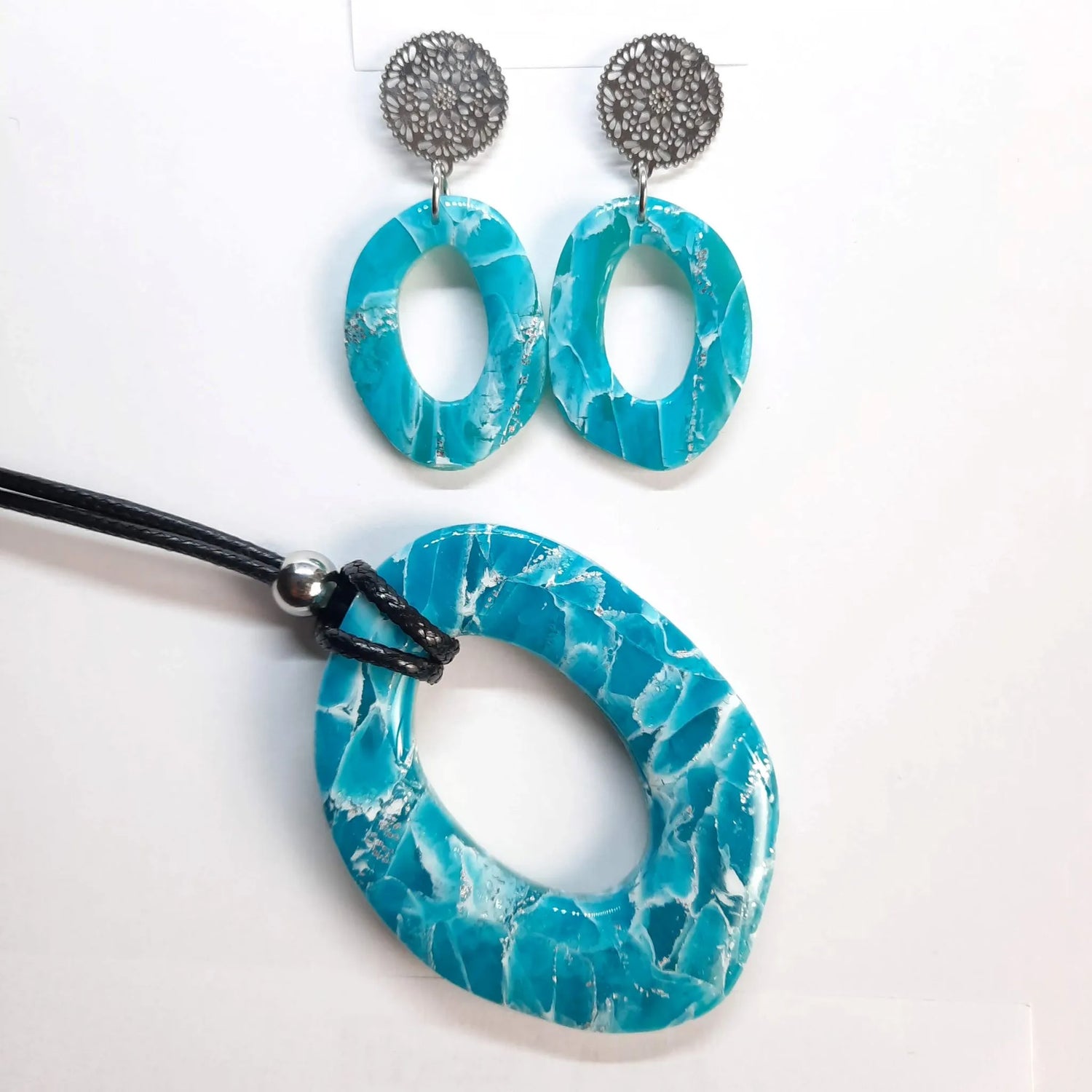 Ikigai Art Bisutería Colección Aguamarina