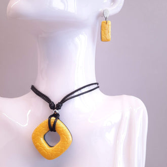 Ikigai Art Bisutería Colección Amarillo