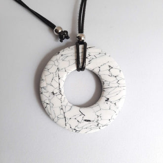 Ikigai Art Bisutería Colección Blanco Mármol