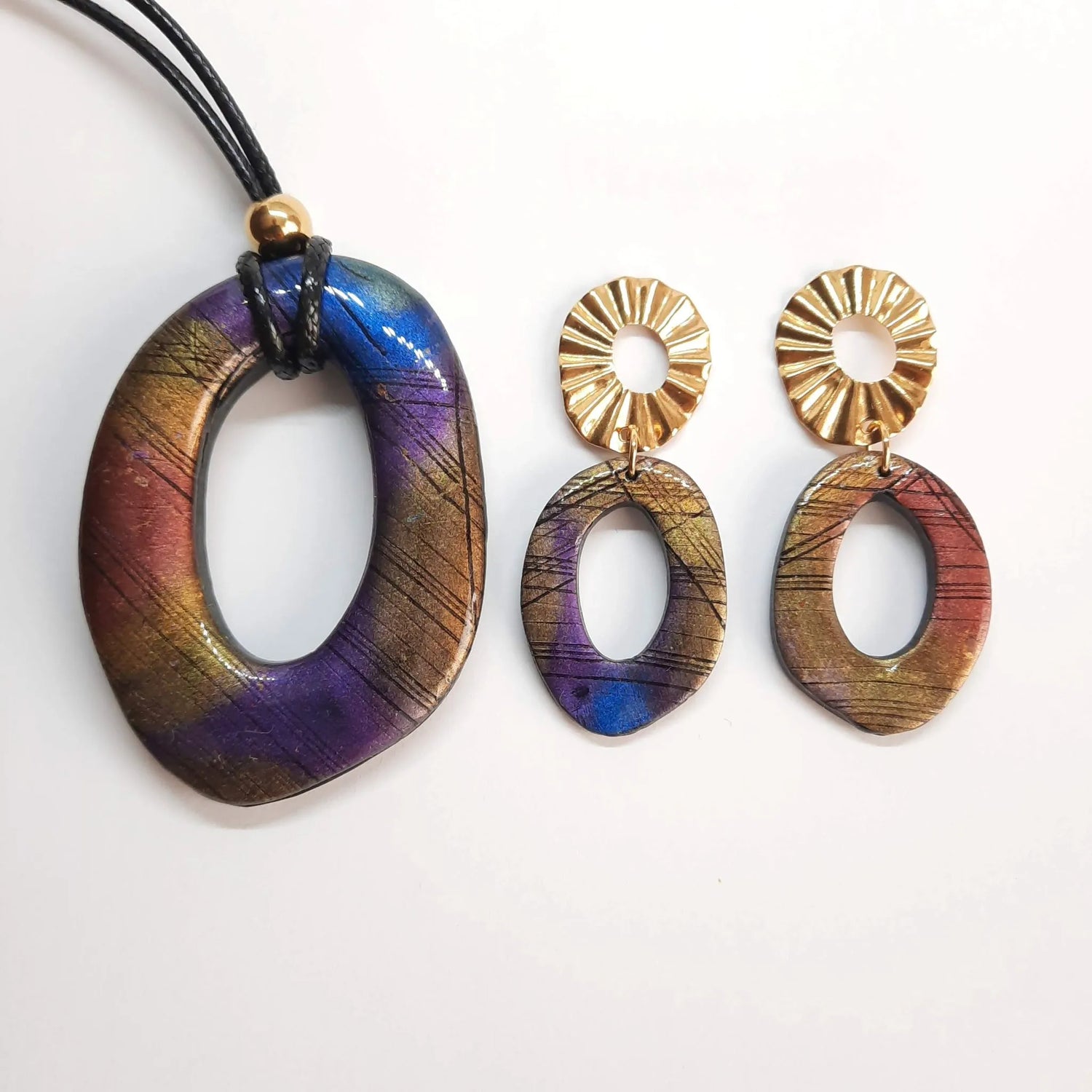 Ikigai Art Bisutería Colección Labradorita Violeta