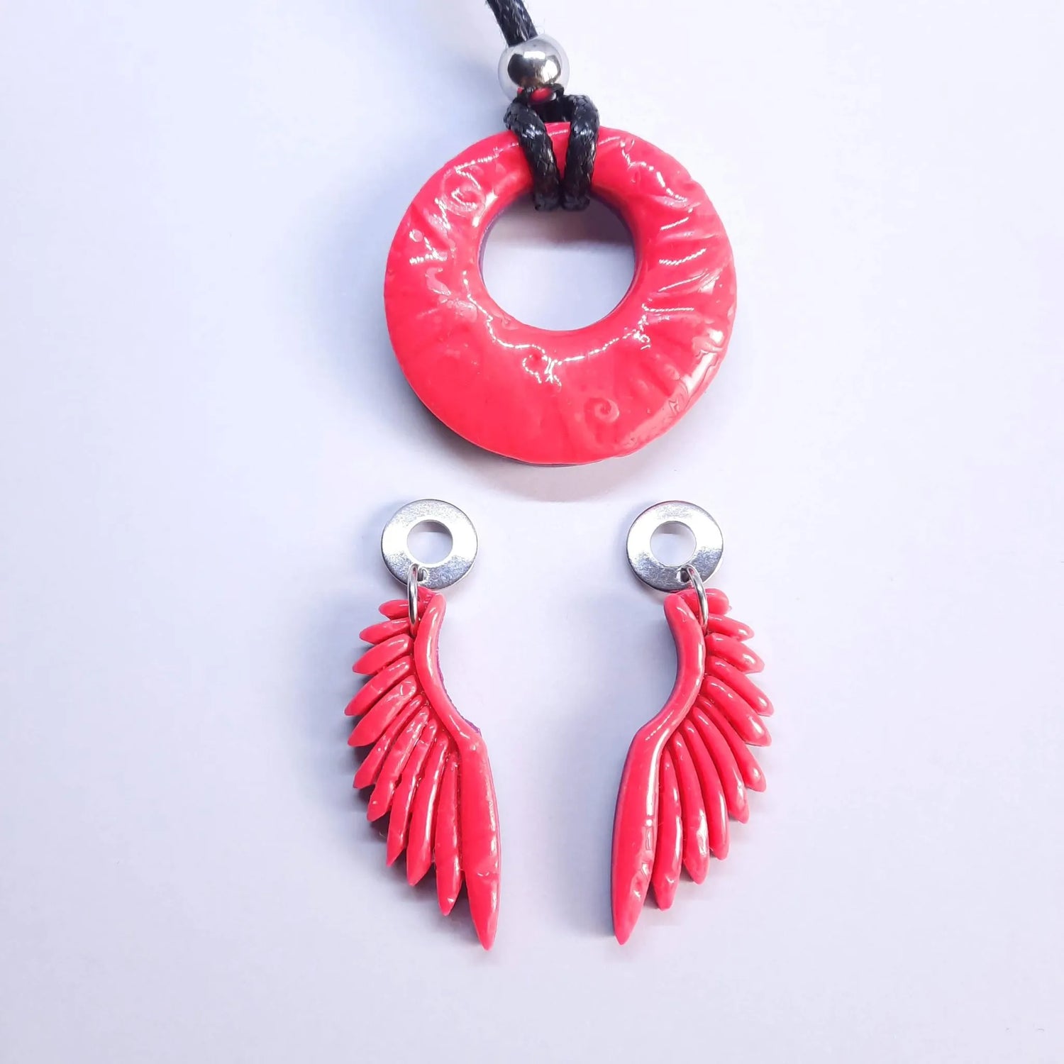 Ikigai Art Bisutería Colección Rosa Neon