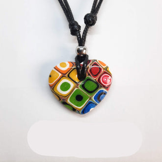 Colgante Corazón Pequeño Arcoíris