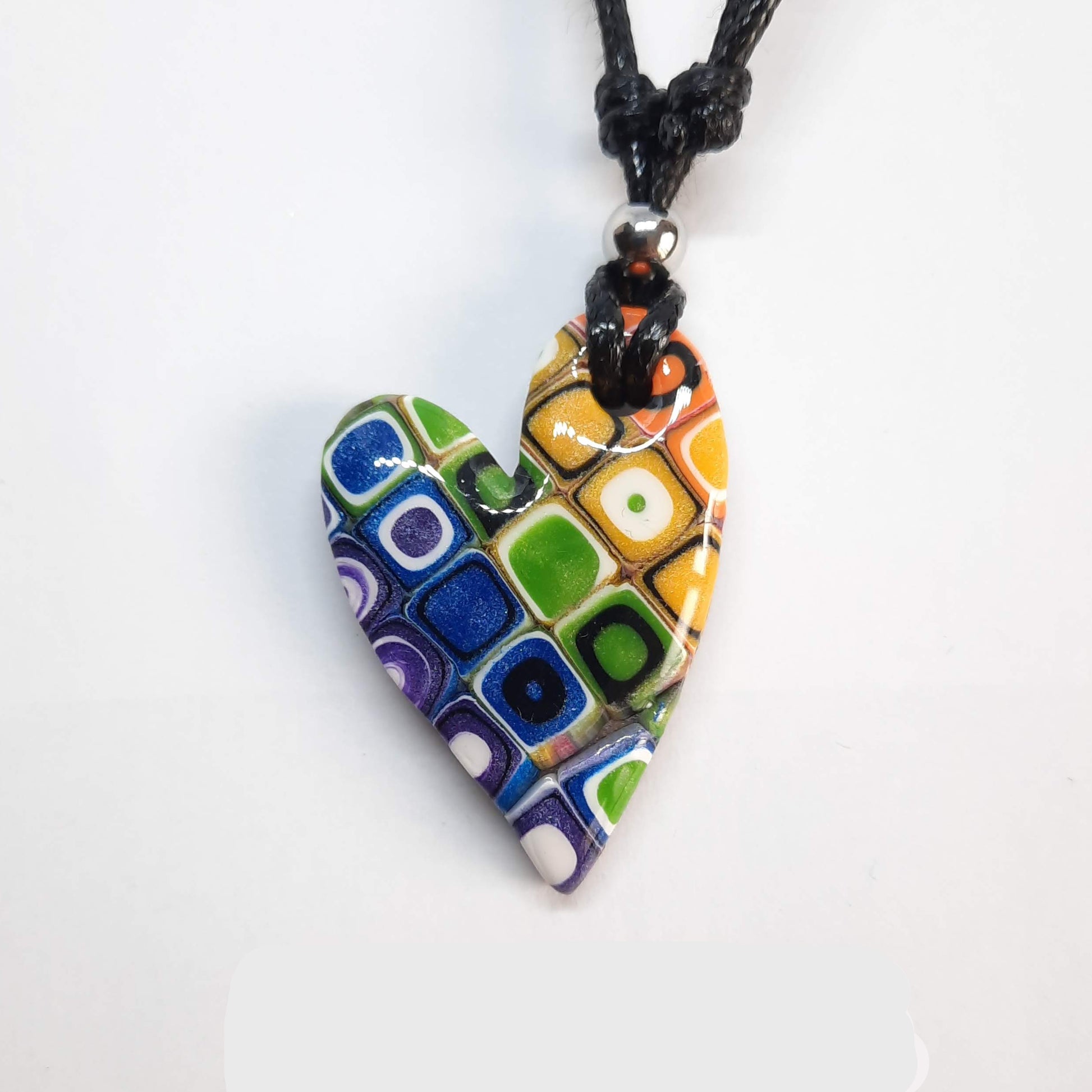 Colgante Corazón Arcoíris pequeño