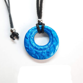 Colgante Redondo Pequeño Azul