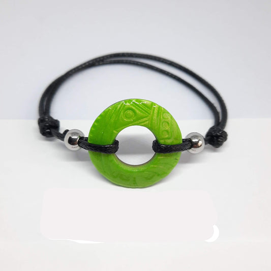 Pulsera Donut Verde
