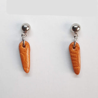 Pendientes Fantasy Herrumbre con Base Acero