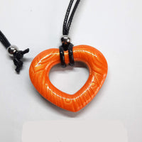 Colgante Corazón Pequeño Naranja