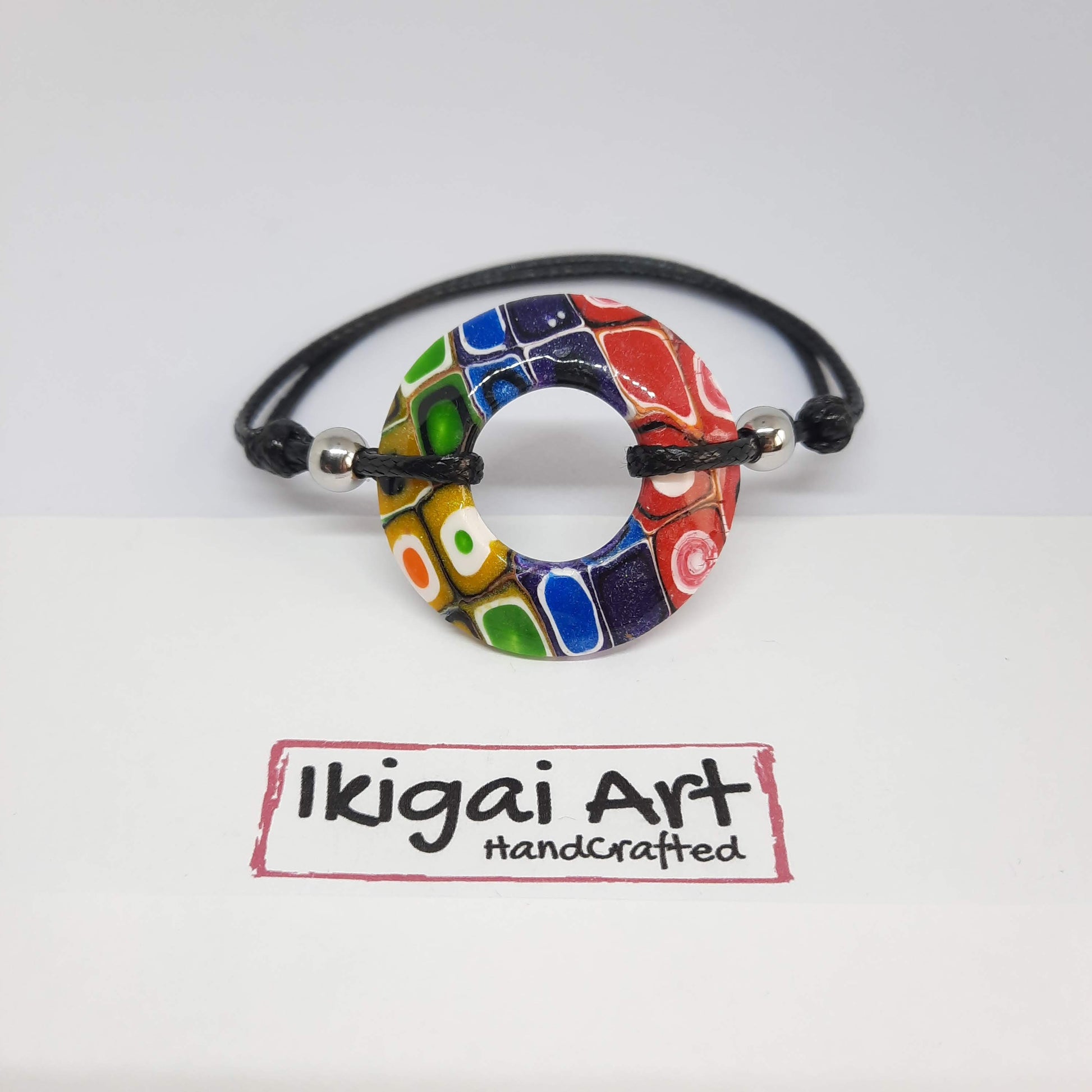 Pulsera Donut Grande Arcoíris