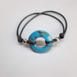 Pulsera Donut Pequeña Turquesa