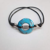 Pulsera Donut Pequeña Turquesa