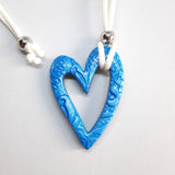 Colgante Corazón Mediano Azul