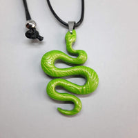 Colgante Serpiente Verde