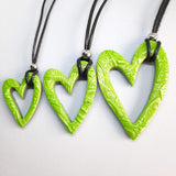 Colgante Corazón Verde