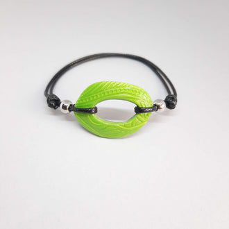 Pulsera Ovalada Verde