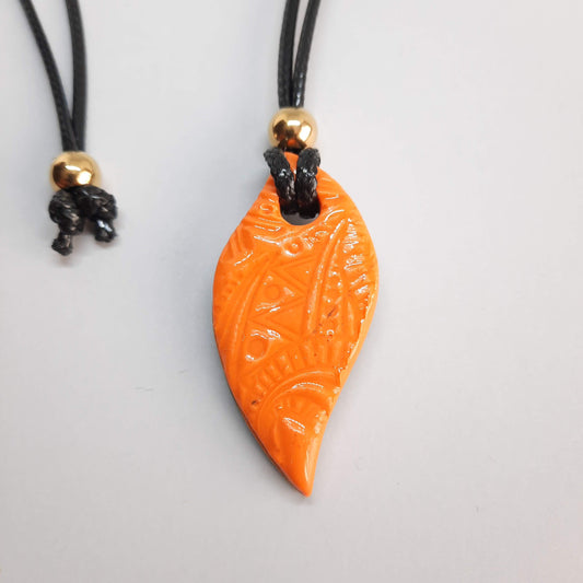 Colgante Fantasy Mediano Naranja