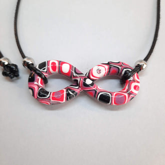 Colgante Infinito Rosa Verano