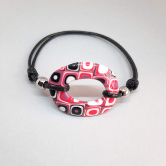 Pulsera Ovalada Rosa Verano